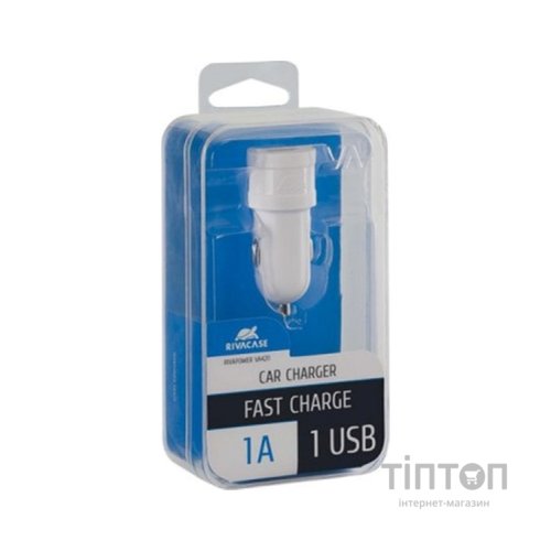 Зарядний пристрій RivaCase USB, 1 порт White (VA4211 W00 (White))