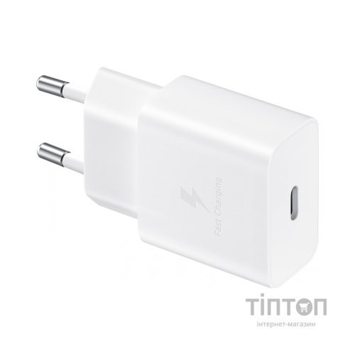 Зарядний пристрій Samsung 15W Power Adapter (w C to C Cable) White (EP-T1510XWEGRU)