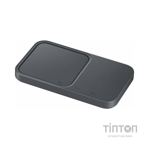 Зарядний пристрій Samsung 15W Wireless Charger Duo (w/o TA) Black (EP-P5400BBRGRU)
