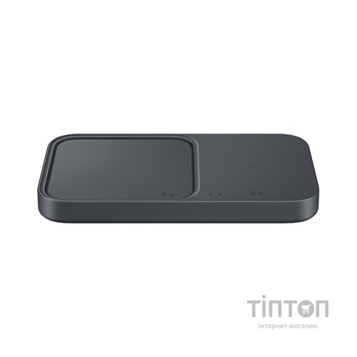 Зарядний пристрій Samsung 15W Wireless Charger Duo (with TA) Black (EP-P5400TBRGRU)