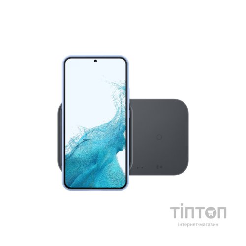 Зарядний пристрій Samsung 15W Wireless Charger Duo (with TA) Black (EP-P5400TBRGRU)
