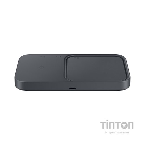 Зарядний пристрій Samsung 15W Wireless Charger Duo (with TA) Black (EP-P5400TBRGRU)