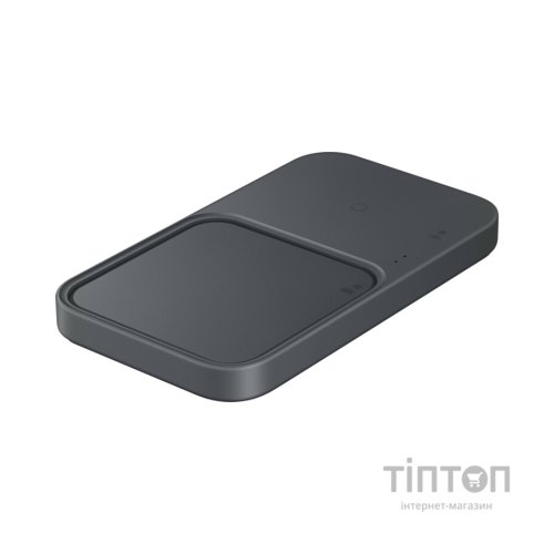 Зарядний пристрій Samsung 15W Wireless Charger Duo (with TA) Black (EP-P5400TBRGRU)