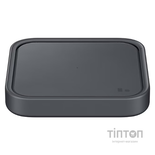 Зарядний пристрій Samsung 15W Wireless Charger Pad Dark Gray (EP-P2400TBEGEU)