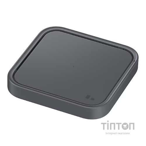 Зарядний пристрій Samsung 15W Wireless Charger Pad Dark Gray (EP-P2400TBEGEU)