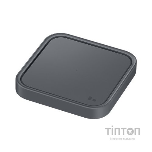 Зарядний пристрій Samsung 15W Wireless Charger Pad w/o Dark Gray (EP-P2400BBEGEU)