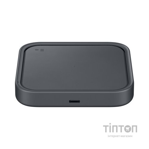 Зарядний пристрій Samsung 15W Wireless Charger Pad w/o Dark Gray (EP-P2400BBEGEU)