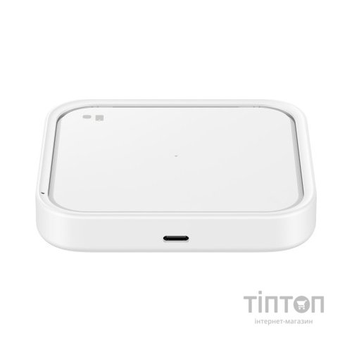 Зарядний пристрій Samsung 15W Wireless Charger Pad w/o White (EP-P2400BWEGEU)