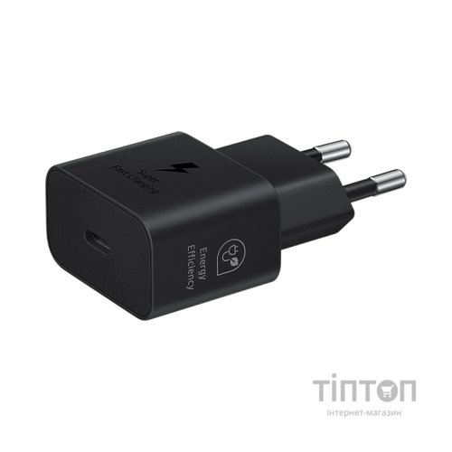 Зарядний пристрій Samsung 25W Power Adapter (w/o cable) Black (EP-T2510NBEGEU)