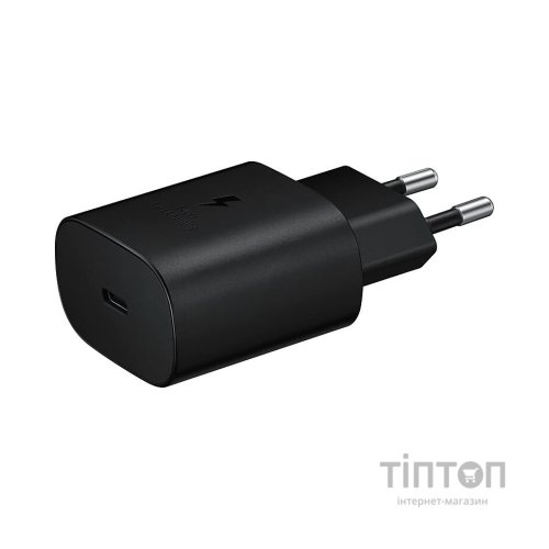 Зарядний пристрій Samsung 25W Travel Adapter Black (EP-TA800NBEGRU)