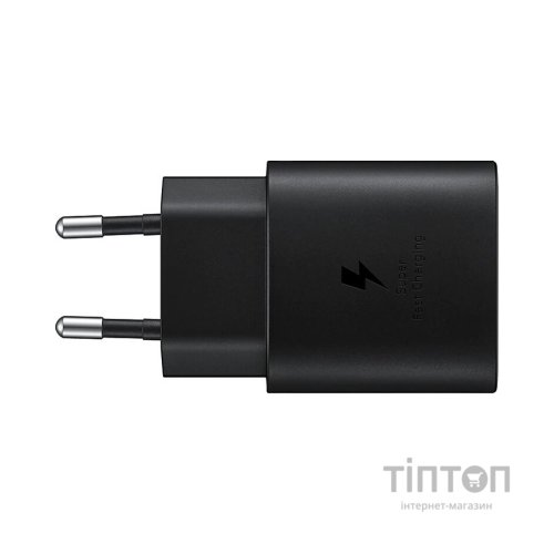 Зарядний пристрій Samsung 25W Travel Adapter Black (EP-TA800NBEGRU)