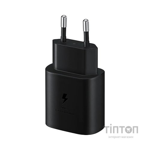 Зарядний пристрій Samsung 25W Travel Adapter Black (EP-TA800NBEGRU)