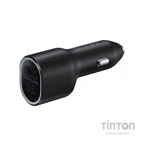 Зарядний пристрій Samsung 40W Car Charger (w/o Cable) Black (EP-L4020NBEGRU)