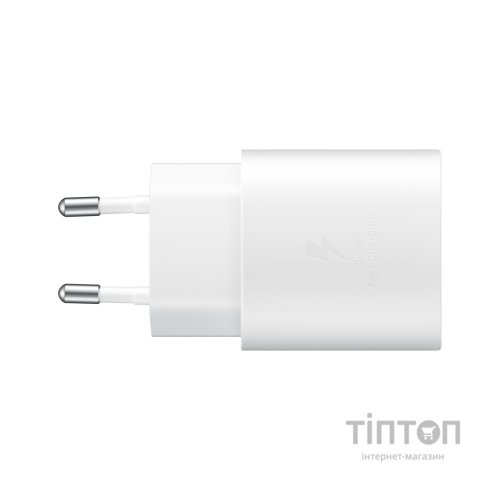Зарядний пристрій Samsung EP-TA800XWEGRU 25W PD3.0 Type-C (White) (EP-TA800XWEGRU)