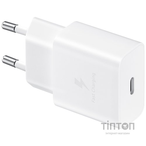 Зарядний пристрій Samsung USB-С 15W White (EP-T1510NWEGEU)