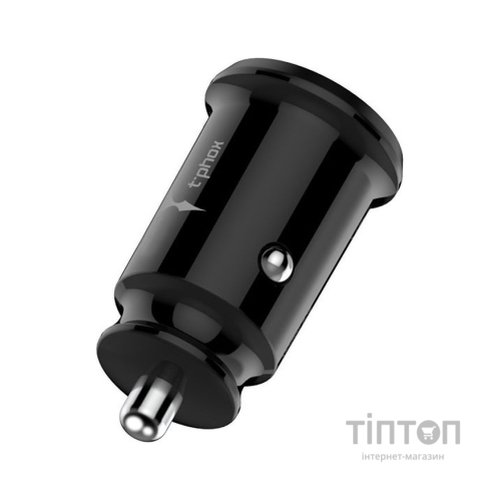 Зарядний пристрій T-Phox Charger Set 2.4A Dual+MicroUSB cable 1.2m (Black) (T-S09 SET M B)