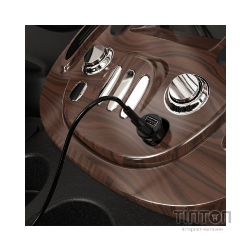 Зарядний пристрій T-Phox Charger Set 2.4A Dual+Type-C cable 1.2m (Black) (T-S09 SET T B)