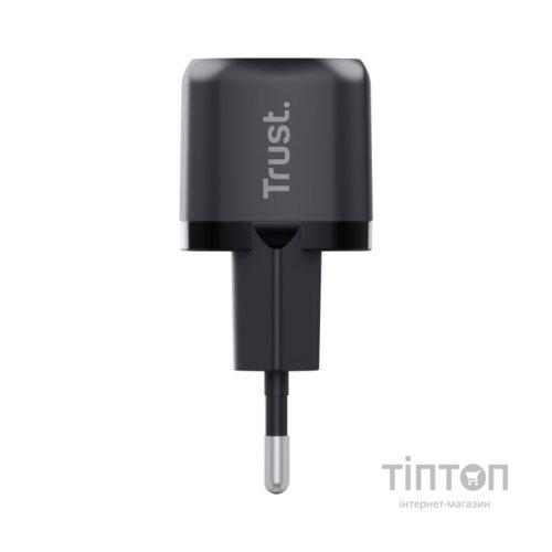 Зарядний пристрій Trust Maxo 20W USB-C PD black (25174_TRUST)