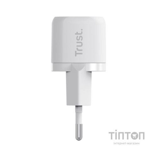 Зарядний пристрій Trust Maxo 20W USB-C PD white (25205_TRUST)