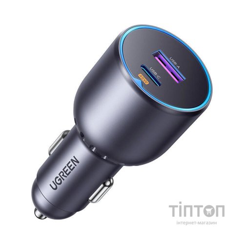 Зарядний пристрій Ugreen 2xUSB 63W (USB-C+USB-A) QC3.0 (EC701) (35023)