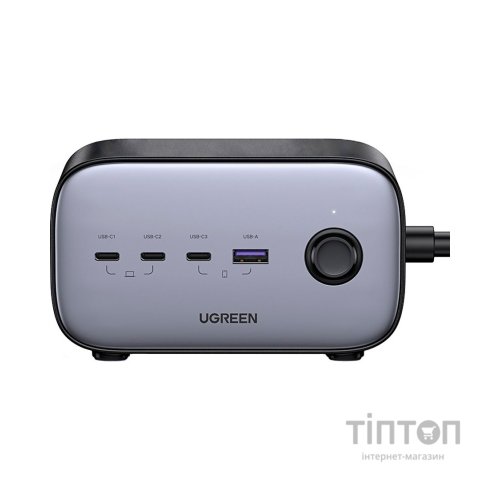 Зарядний пристрій Ugreen 4xUSB 100W Nexode Pro (3хUSB-C+USB-A+2хSchuko) CD270 (60167)