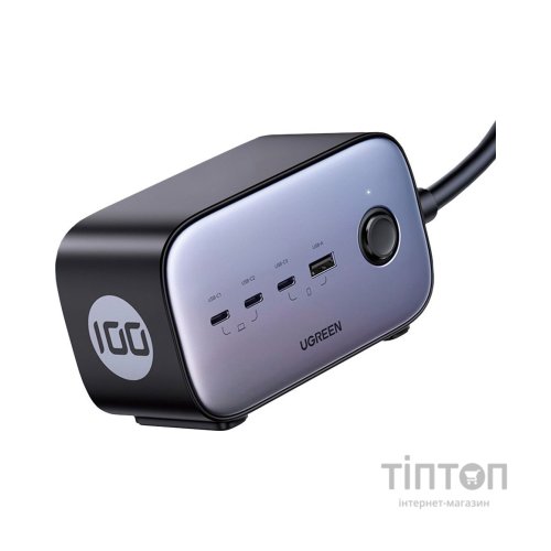 Зарядний пристрій Ugreen 4xUSB 100W Nexode Pro (3хUSB-C+USB-A+2хSchuko) CD270 (60167)