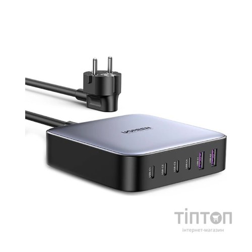 Зарядний пристрій Ugreen 6xUSB 200W (4хUSB-C+2xUSB-A) Gan CD271 (40914)