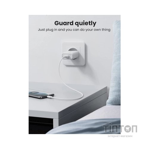 Зарядний пристрій Ugreen CD122 18W USB QC 3.0 Charger (White) (10133)