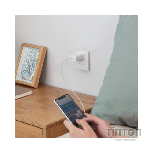 Зарядний пристрій Ugreen CD127 Type-C PD 30W Charger (White) (70161)