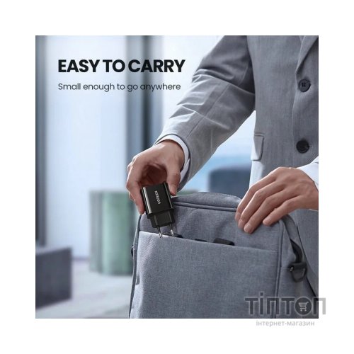 Зарядний пристрій Ugreen CD137 20W Type-C PD Charger (Black) (10191)