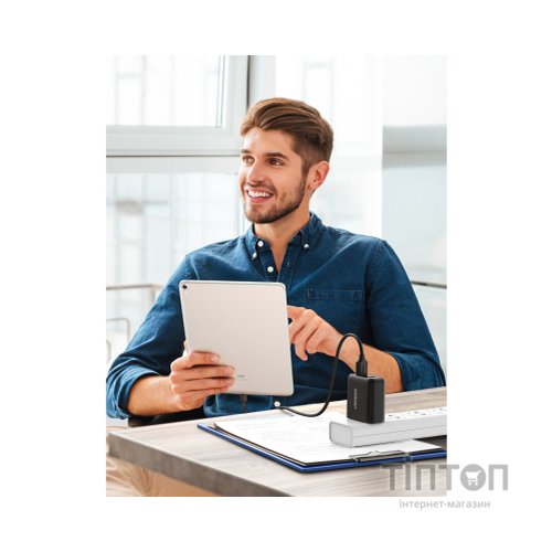 Зарядний пристрій Ugreen CD161 36W 2xUSB QC 3.0 Charger (Black) (10216)