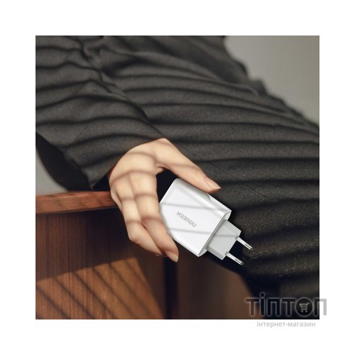 Зарядний пристрій Ugreen CD170 36W USB + Type-C Charger (White) (60468)