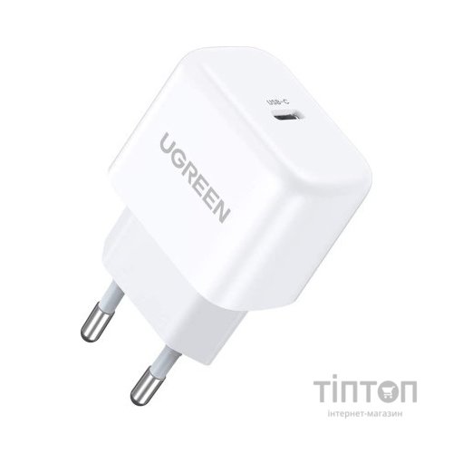 Зарядний пристрій Ugreen CD241 Mini PD 20W Fast Charger (White) (10220)