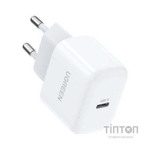 Зарядний пристрій Ugreen CD241 Mini PD 20W Fast Charger (White) (10220)