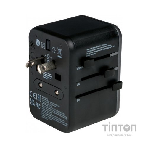 Зарядний пристрій Verbatim UTA-04 PD61W (3xUSB-A/2xUSB-C) (49546)