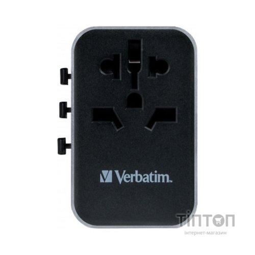 Зарядний пристрій Verbatim UTA-04 PD61W (3xUSB-A/2xUSB-C) (49546)