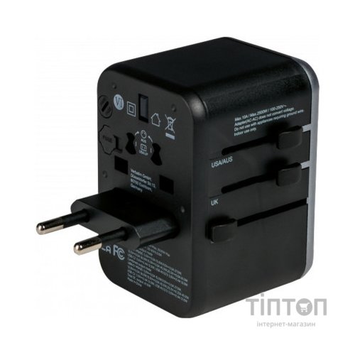 Зарядний пристрій Verbatim UTA-04 PD61W (3xUSB-A/2xUSB-C) (49546)