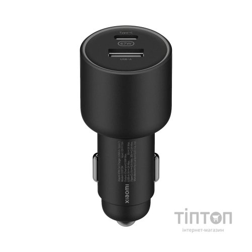 Зарядний пристрій Xiaomi 67W Car Charger USB/Type-C (BHR6814GL) (973434)