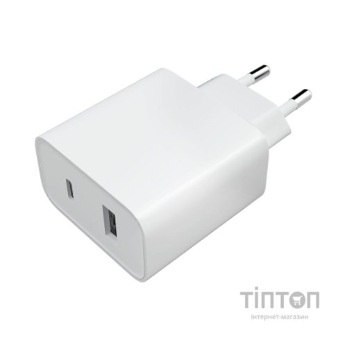 Зарядний пристрій Xiaomi Mi 33W USB+Type-C (BHR4996GL) (852911)
