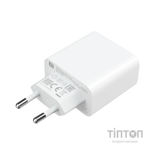 Зарядний пристрій Xiaomi Mi 33W USB+Type-C (BHR4996GL) (852911)