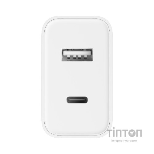 Зарядний пристрій Xiaomi Mi 33W USB+Type-C (BHR4996GL) (852911)