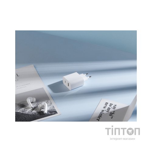 Зарядний пристрій Xiaomi Mi 33W USB+Type-C (BHR4996GL) (852911)