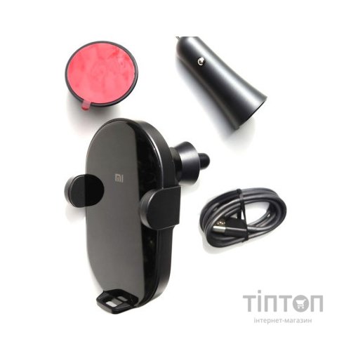Зарядний пристрій Xiaomi Mi Qi Car Wireless Charger 20W Black (565453)
