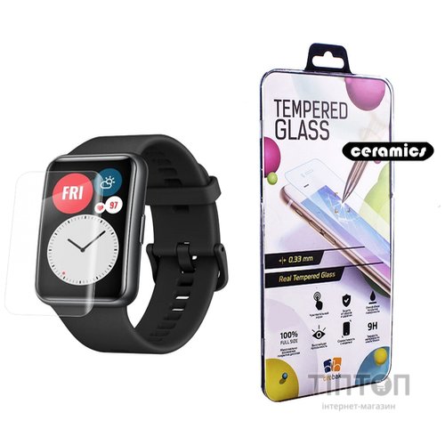 Плівка захисна Drobak Ceramics Huawei Watch Fit (2 шт) 313122 (313122)