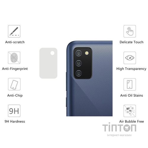 Скло захисне Drobak camera Samsung Galaxy A02s (494917)