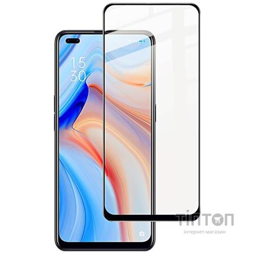 Скло захисне PowerPlant Full screen OPPO Reno4 Lite, Black (GL609222)