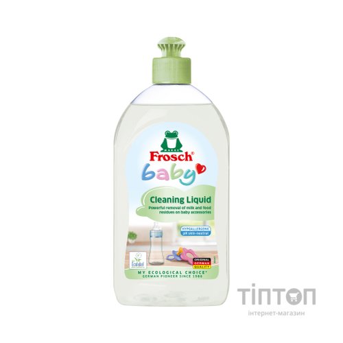 Засіб для миття посуду Frosch Baby для дитячого посуду 500 мл (4001499908347)