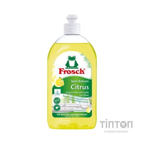 Засіб для миття посуду Frosch Цитрус 500 мл (4009175170699)