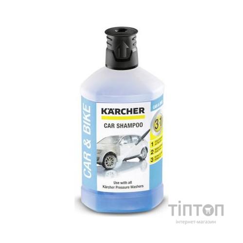 Засіб для мийок високого тиску Karcher автошампунь 3-в-1, Plug-n-Clean, 1л (6.295-750.0)