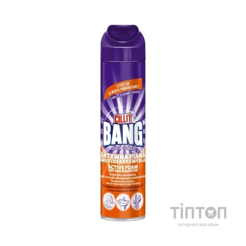 Засіб для прибирання Cillit Bang Активна піна 600 мл (4607109404485)